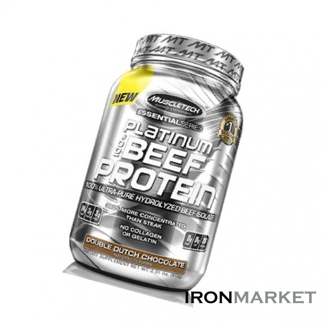 Muscletech Platinum 100% Beef Protein 900 грамм