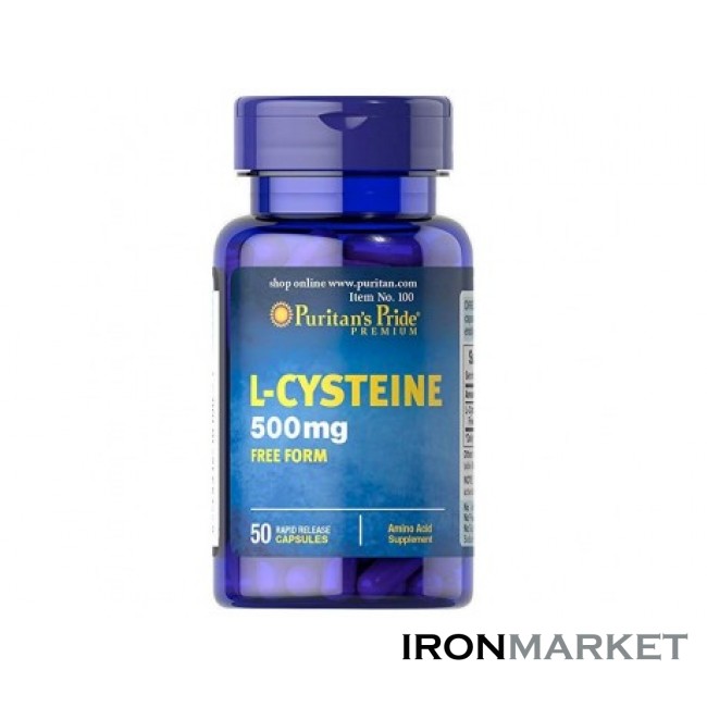 L-Cystene 500мг Puritan Pride (50 капсул)