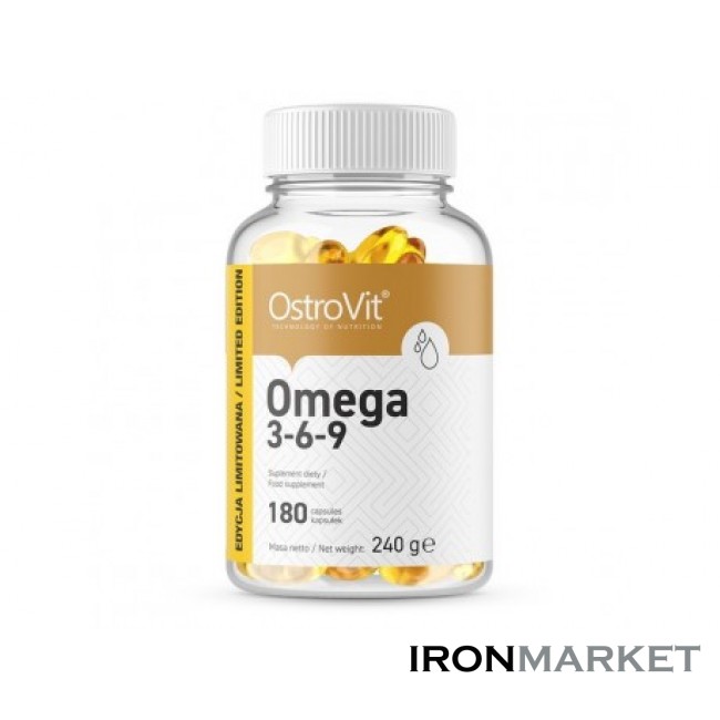 Omega 3-6-9 OstroVit (180 капсул)