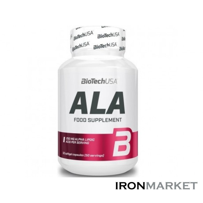 Alpha Lipoic Acid BioTech USA (50 капсул)
