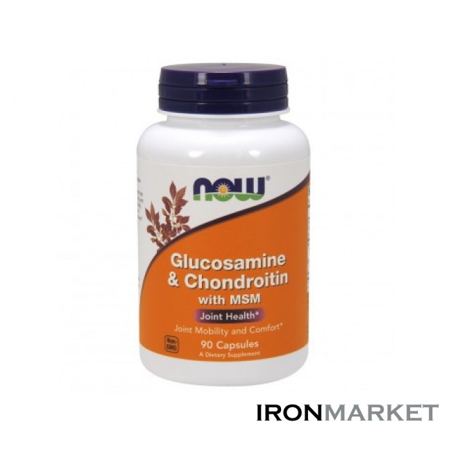 Glucosamine Chondroitin MSM Now Foods (90 капсул)