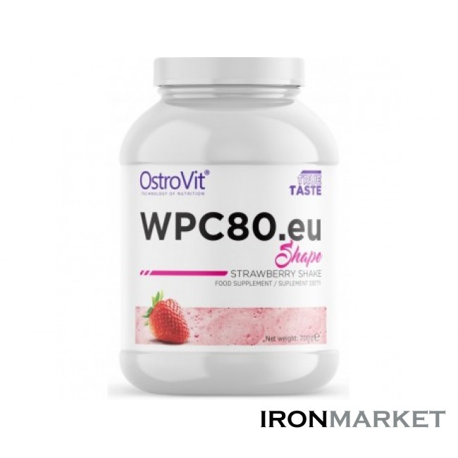 Протеин WPS 80 Shape Ostrovit Клубника (700 грамм)