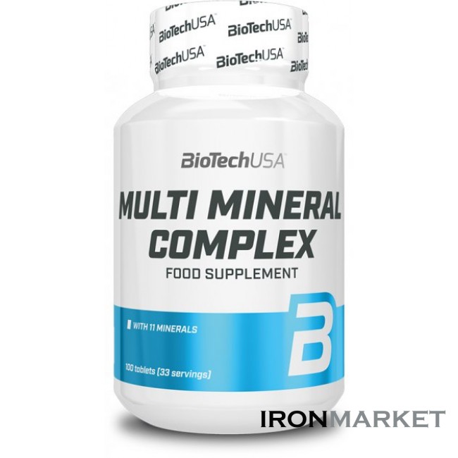 MULTI MINERAL COMPLEX BioTech USA (100 таблеток)