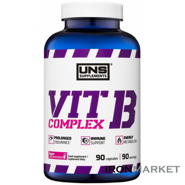 Vitamin B Complex 90 капсул UNS