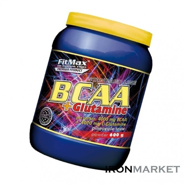 FitMax BCAA+Glutamine 600 грамм