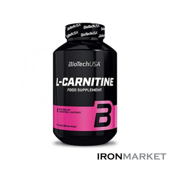 Жиросжигатель L-Carnitine 1000 BioTech USA (60 таблеток)
