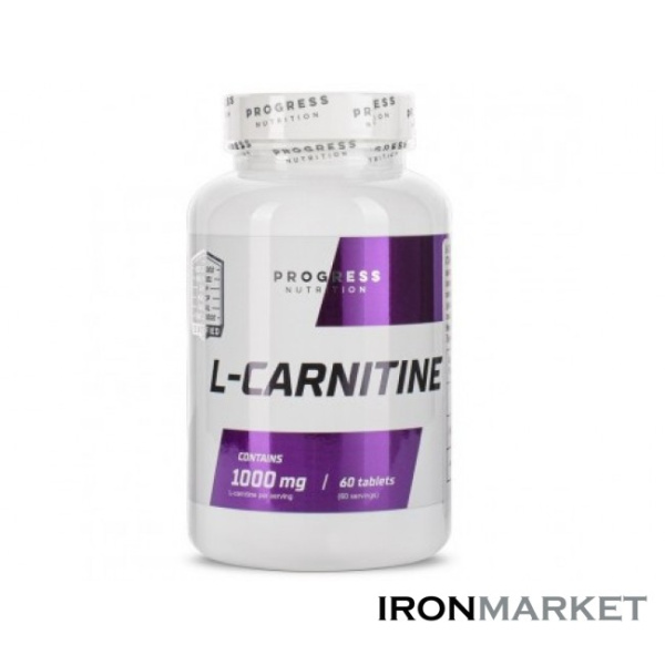 L-Carnitine 1000мг Progress Nutrition (60 таблеток)
