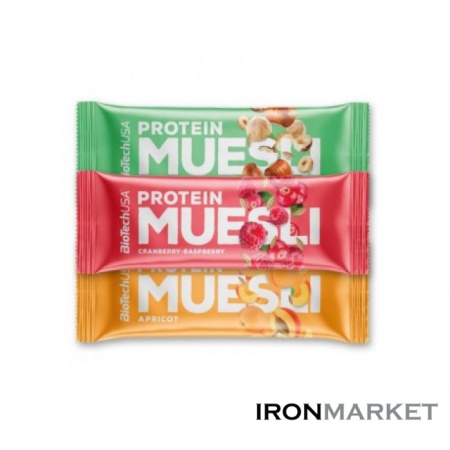 Батончик PROTEIN MUESLI Bio Tech USA