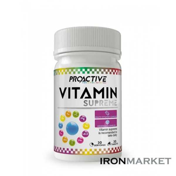 Vitamin Supreme 30 таблеток ProActive