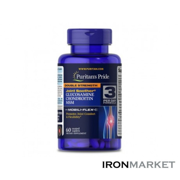 Double Strength Glucosamine Chondroitin MSM (60 таблеток)