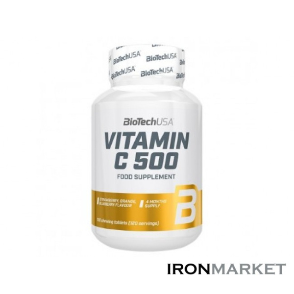 Vitamin C 500 BioTechUSA (120 таблеток)