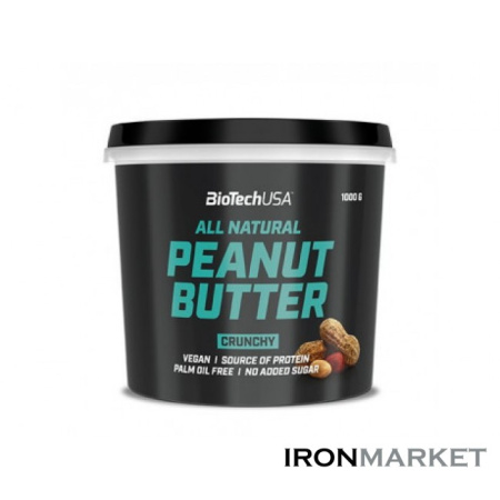 Арахисовое масло Peanut Butter Biotech USA 1кг