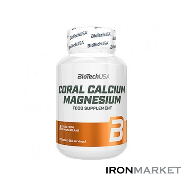CORAL CALCIUM-MAGNESIUM BioTech USA (100 таблеток)