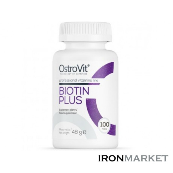 Biotin Plus OstroVit (100 таблеток)