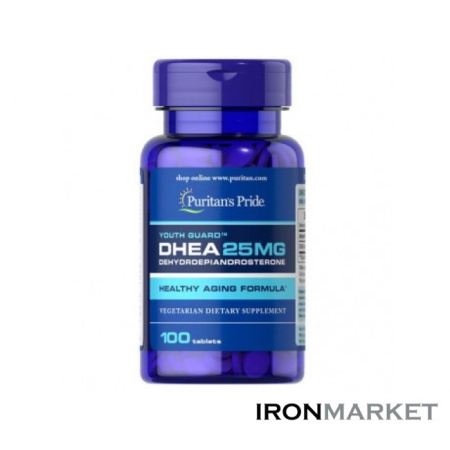 DHEA 25 mg Puritan Pride (100 таблеток)