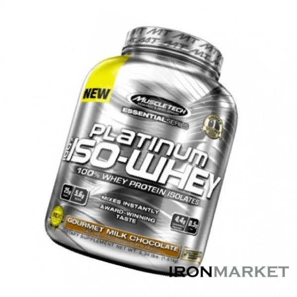 Muscletech Platinum 100% Iso-Whey 1.5 кг