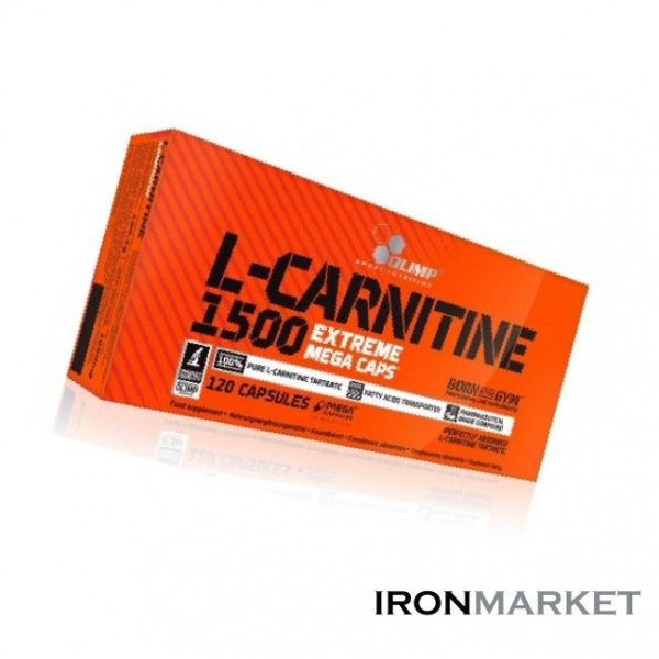 Olimp L-Carnitine 1500 Extreme Mega Caps 120 капсул