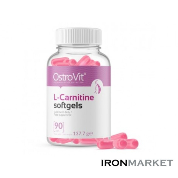 Жирозжигатель L-Carnitine Ostrovit (90 капсул)