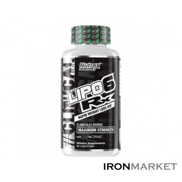 Жиросжигатель LIPO-6 RX (60 капсул)