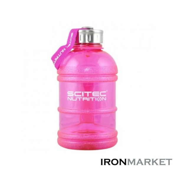 Бутылка Water Jug Pink Scitec Nutririon 1.3л