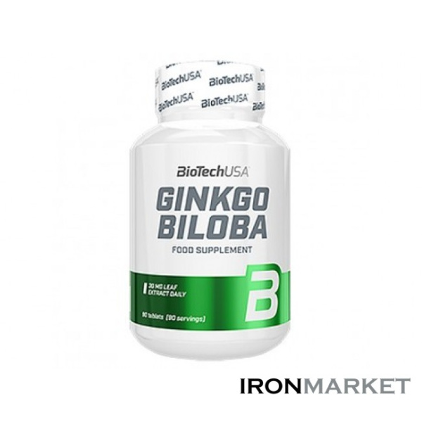 Ginkgo Biloba BioTech USA (90 таблеток)