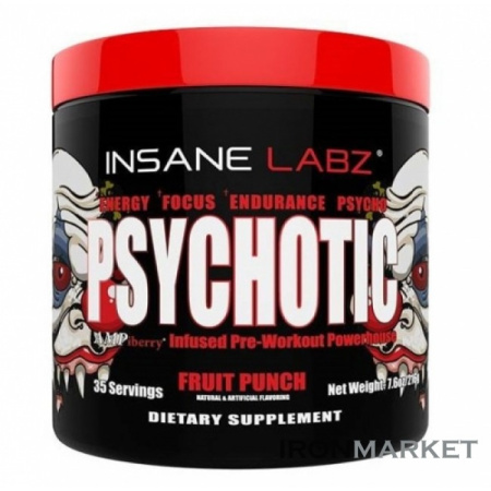 Psychotic 35 порций 220 грамм Insane Labz