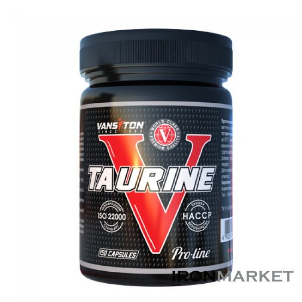 Таурин 150 капсул Ванситон