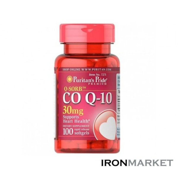 Q-Sorb Co Q-10 30 мг (100 капсул)