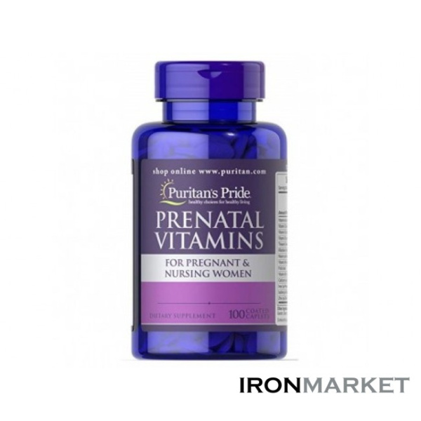 Prenatal Vitamins (Витамины для беременных) 100 таблеток