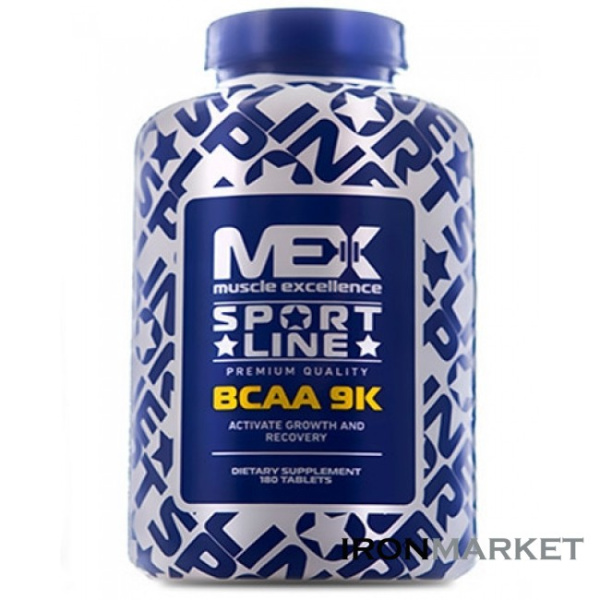 BCAA 9K 180 капсул MEX Nutrition