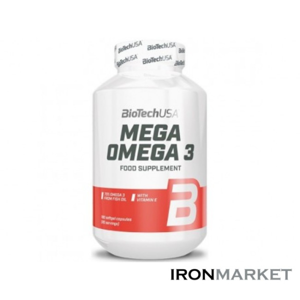 MEGA OMEGA 3 BioTech USA (180 капсул)