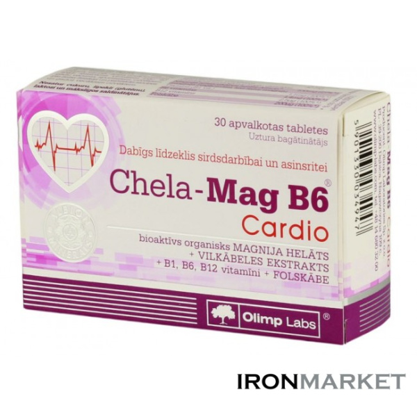 Olimp Chela-Mag B6 Cardio 30 таблеток