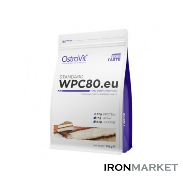 Протеин WPC 80 Eu STANDARD Ostrovit (900 грамм)