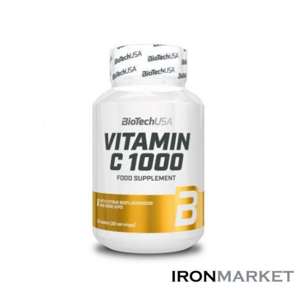 Vitamin С 1000 BioTech USA (30 таблеток)