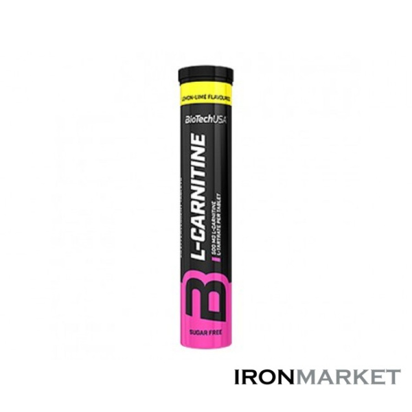 Жиросжигатель L-Carnitine Effervescent BioTech USA (20 таблеток)