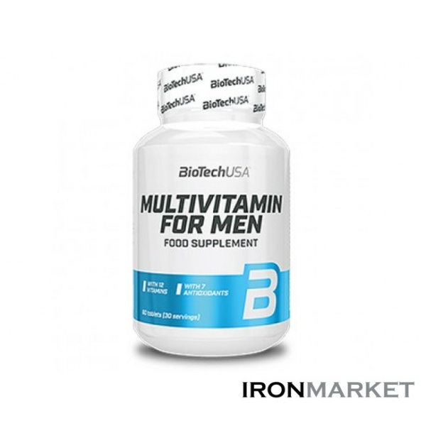 Витамины Multivitamin for Men BioTech USA (60 таблеток)