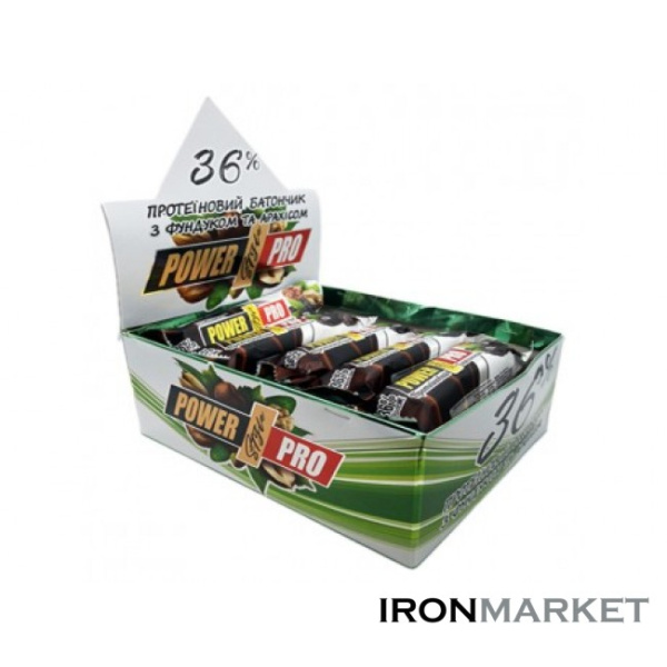 Батончики 36% Чернослив - Грецкий Орех 60 грамм (20 шт)