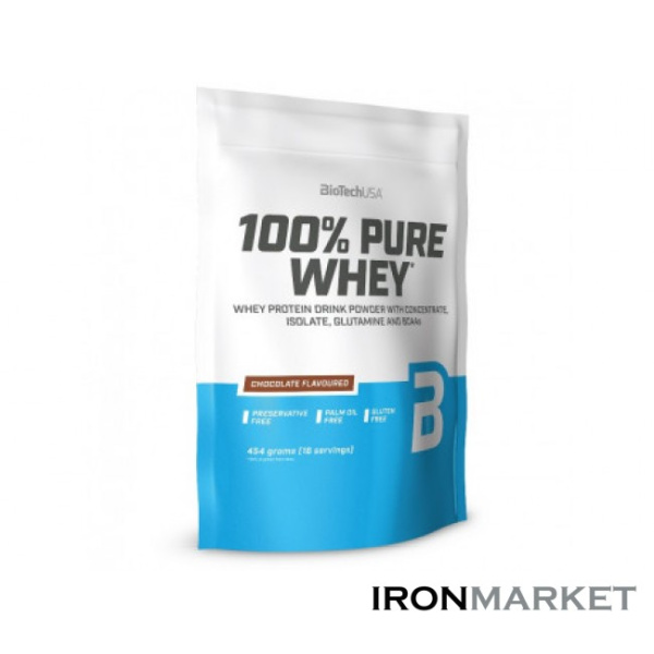 100% PURE WHEY BioTech USA (454 грамм)