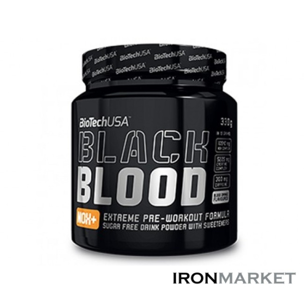 Предтренировочный комплекс BLACK BLOOD NOX+ (330 грамм)