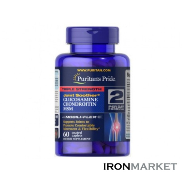 Glucosamine Chondroitin MSM Triple strength (60 таблеток)