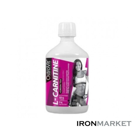 Жидкий L-Carnitine + Green Tea OstroVit (500 мл)