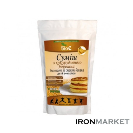 Протеиновая смесь с кукурузной мукой для оладей