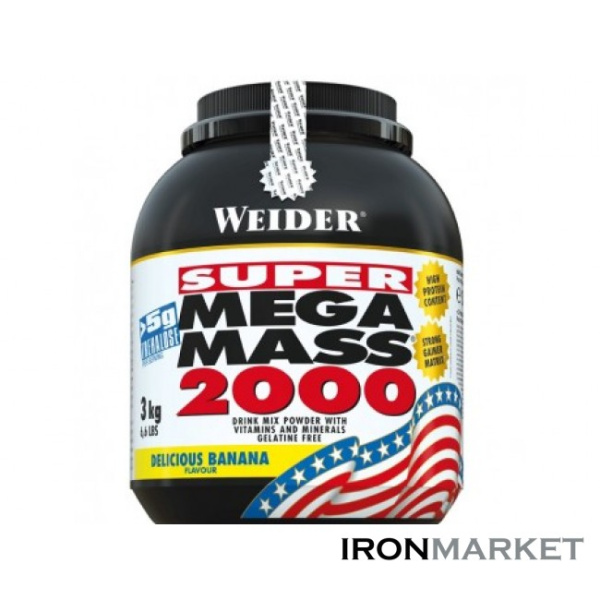 MEGA MASS 2000 Weider 3кг