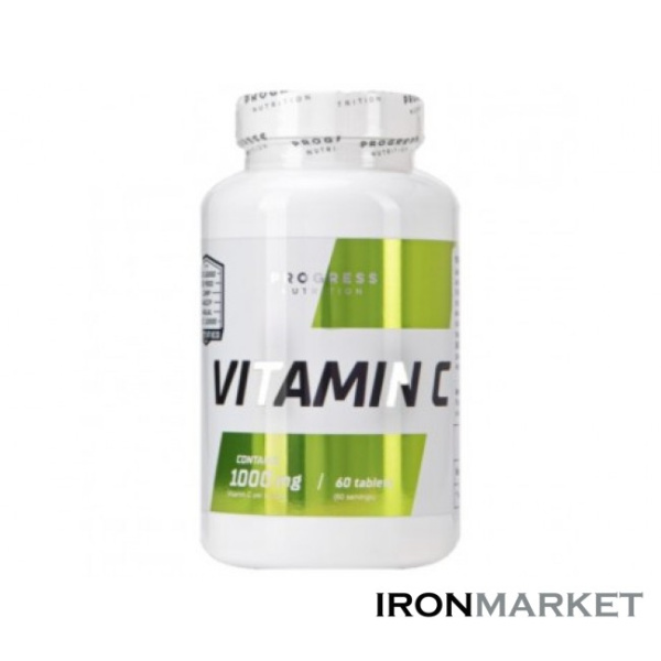 Vitamin C 1000 Progress Nutrition (60 таблеток)