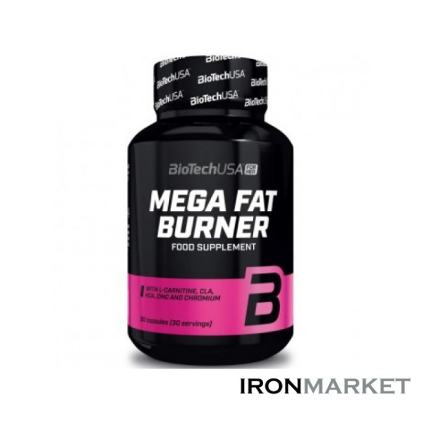 Жиросжигатель Mega Fat Burner BioTech USA (90 капсул)
