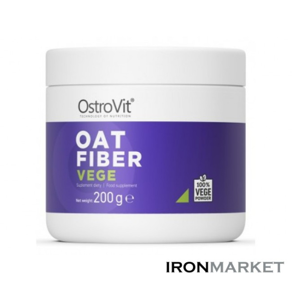 Клетчатка Oat Fiber VEGE Ostrovit (200 грамм)