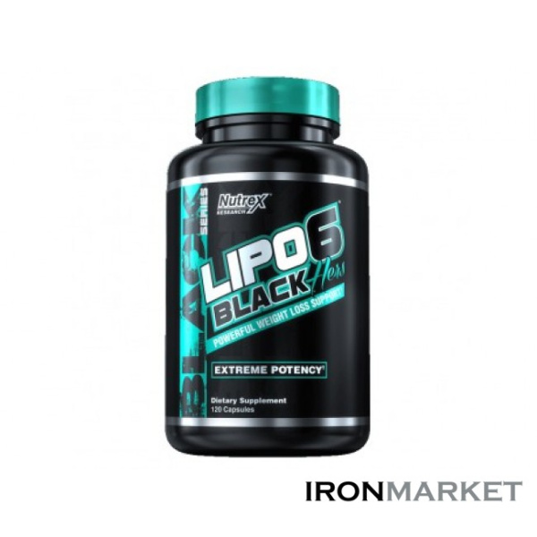 Жиросжигатель Lipo-6 Black Hers Weight Loss (120 капсул)