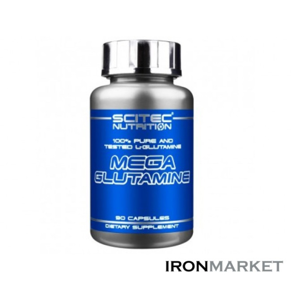 MEGA GLUTAMINE Scitec Nutrition (90 капсул)