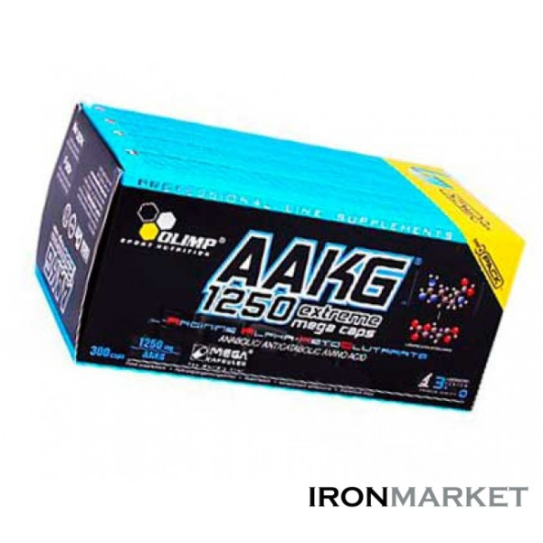 AAKG 1250 Extreme Mega Caps Olimp 300 капсул