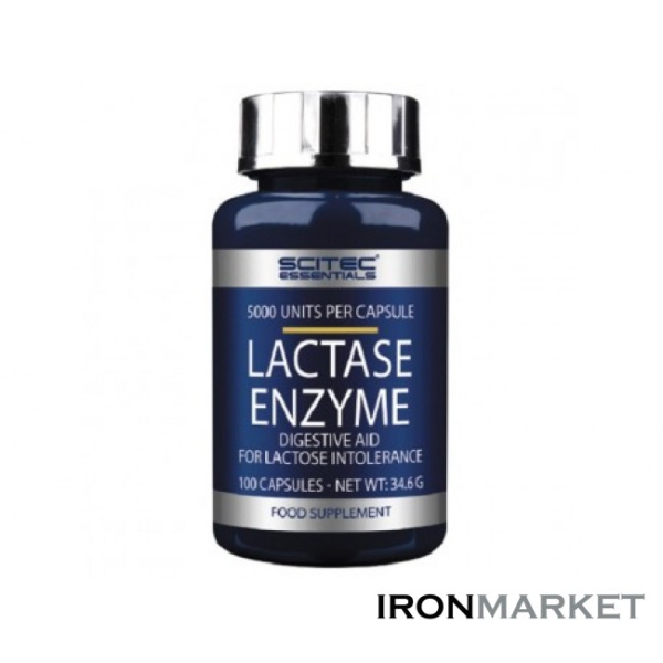 Lactase Enzyme Scitec Nutrition (100 капсул)